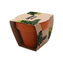 Zielone Minimum — ceramiczny zestaw do uprawy / Grow kit minimal